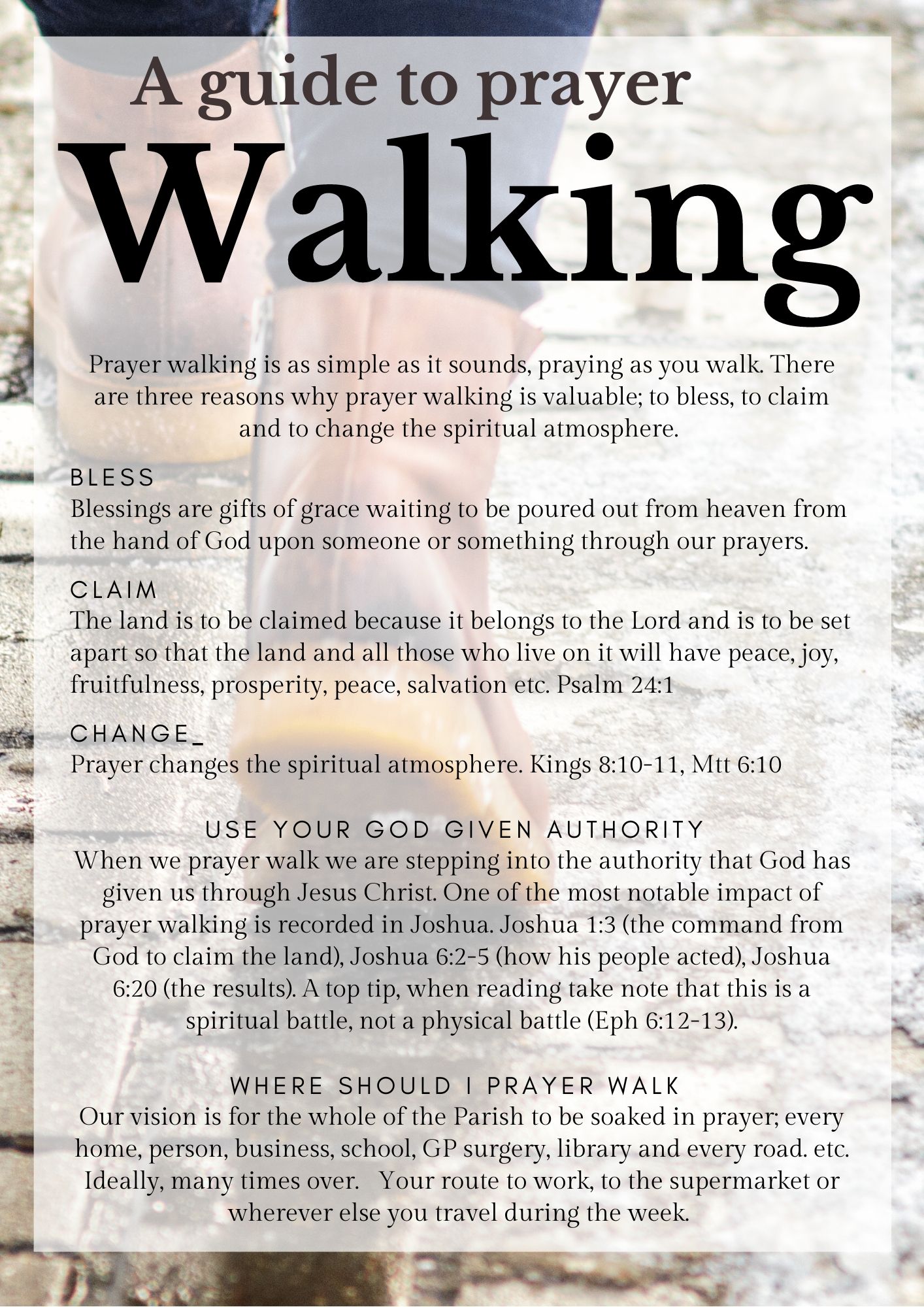 Prayer Walking