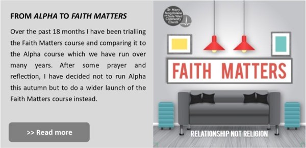 1 From alpha to faith matters